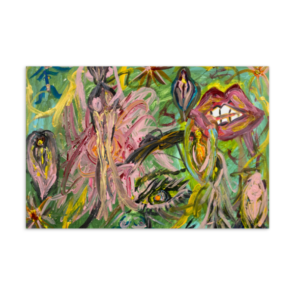 "Woman" Art Postcard - Image 5