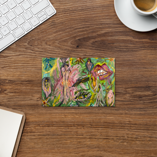 "Woman" Art Postcard - Image 4